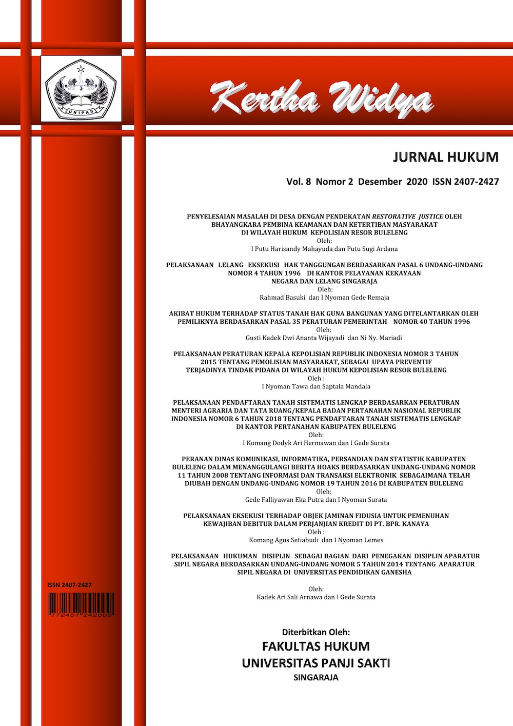 Cover Page